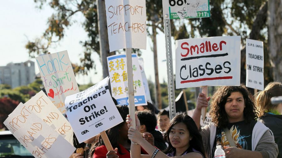 Wildcat Sick-Out Strike By Oakland Teachers
