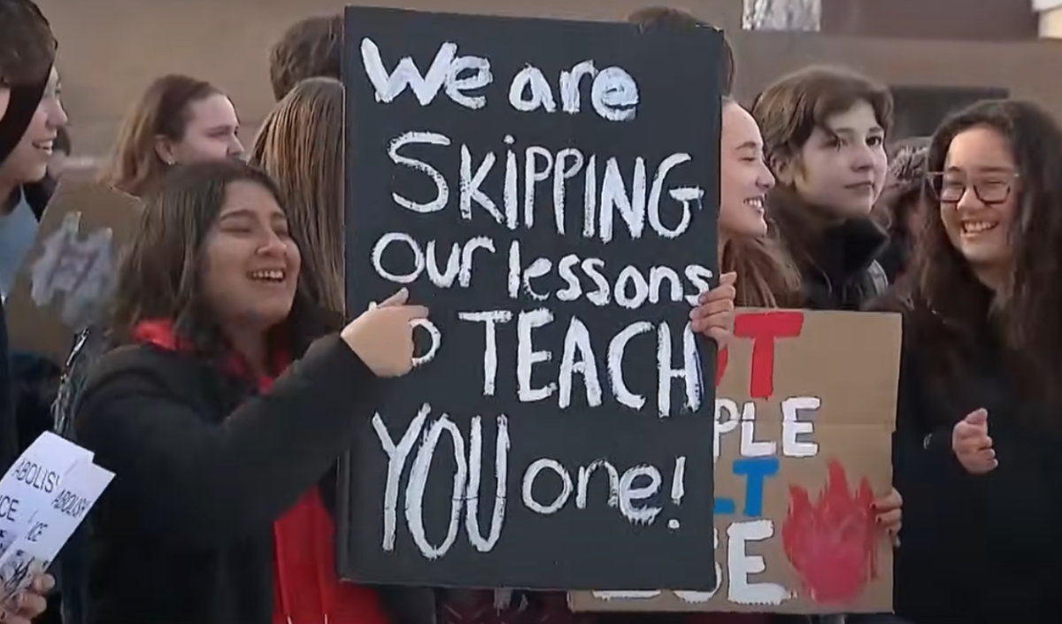 Students Protest the ICE Program